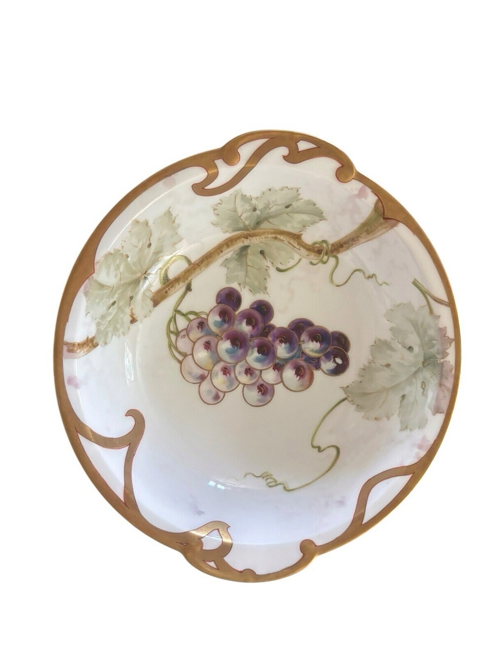 Vtg Italian Florencia Bowl Hand Painted